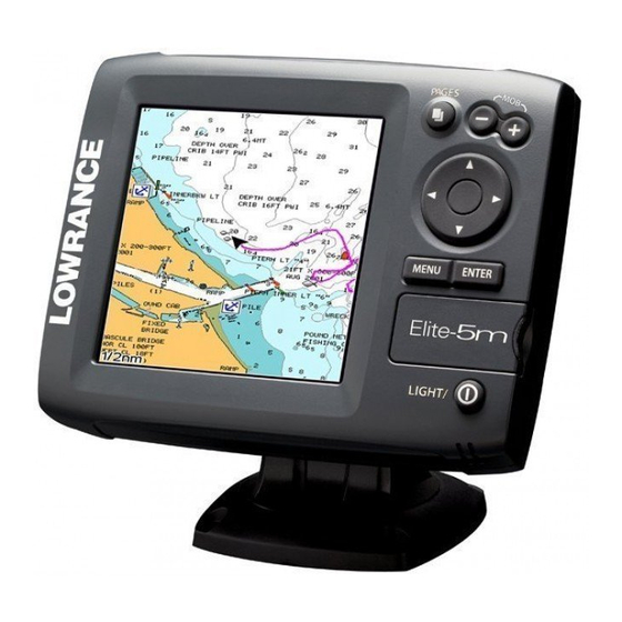 Lowrance Elite 5m Manuel D'utilisation