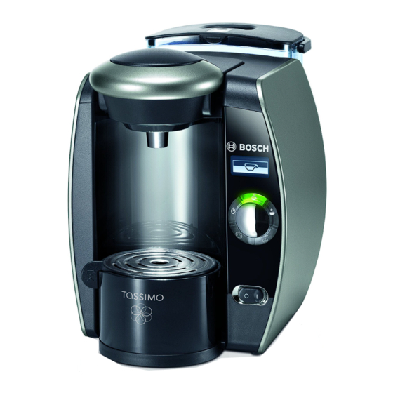 Bosch TASSIMO TAS65UC Serie Notice D'utilisation