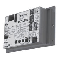 Fermator Electronic Driven ECC 230 V Manuel D'installation