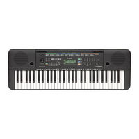 Yamaha YPT-255 Mode D'emploi