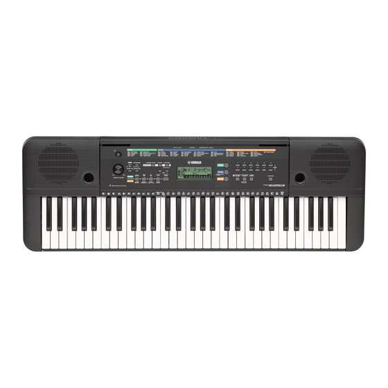 Yamaha PSR-E253 Mode D'emploi