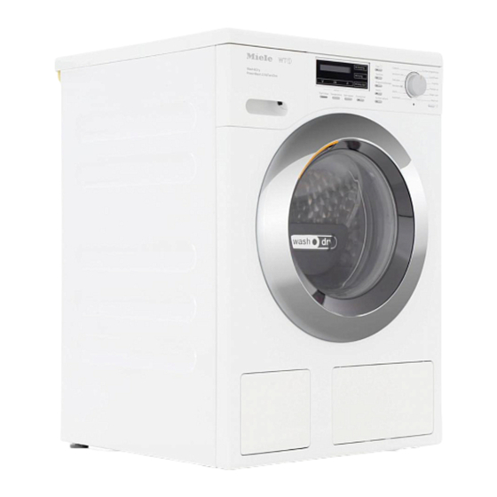 Miele WTF 105 120 Serie Mode D'emploi