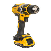 Dewalt XR LI-ION DCD732 Mode D'emploi