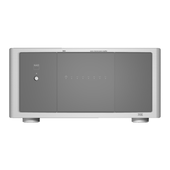 NAD M25 Manuel D'installation
