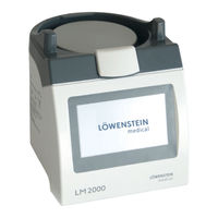 Lowenstein Medical LM 2000 Notice D'utilisation