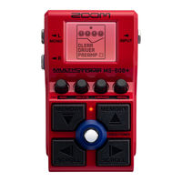 Zoom MULTISTOMP MS-60B+ Mode D'emploi