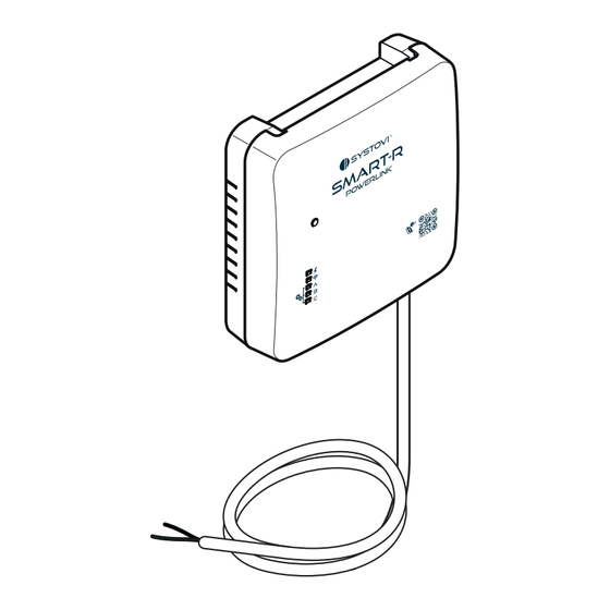 BDR Thermea Group SYSTOVI SMART-R Notice D'installation, D'utilisation Et D'entretien