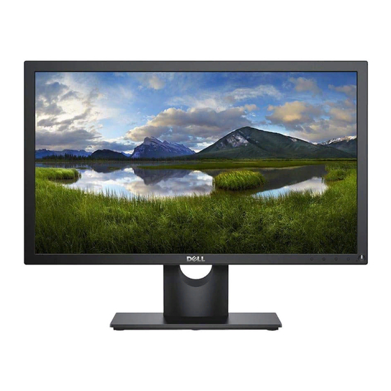 Dell E2219HN Guide De L'utilisateur