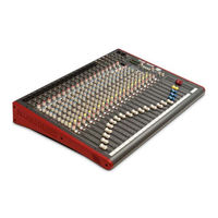 ALLEN & HEATH ZED 22 FX Mode D'emploi