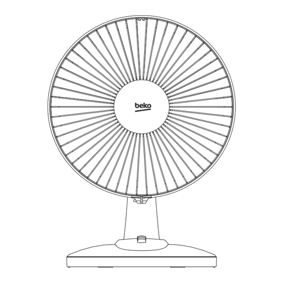 Beko EFT4100WN Manuel D'utilisation