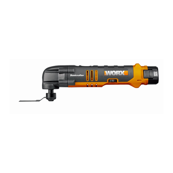 Worx Sonicrafter WX677 Mode D'emploi