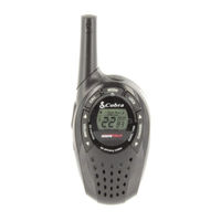Cobra microTALK CXT225C Manuel D'utilisation