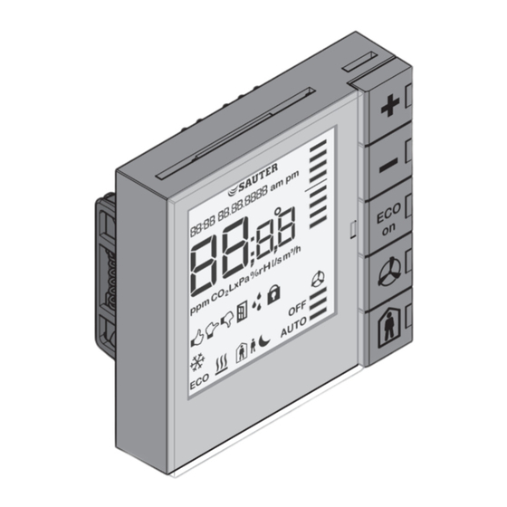 sauter EY-modulo 5 Instructions De Montage