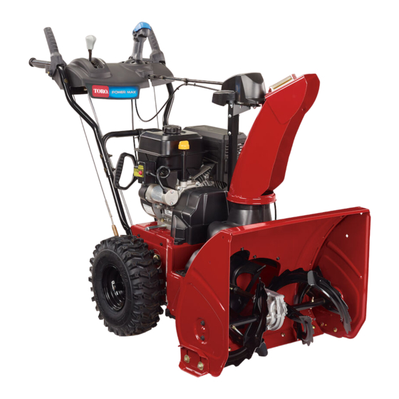 Toro Power Max 826 OAE Manuels