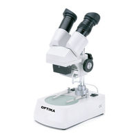 OPTIKA MICROSCOPES STEREO Manuel D'instructions