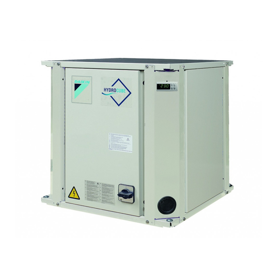 Daikin EWWQ049KAW1M Manuel D'installation