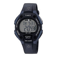 Timex W-177 Mode D'emploi