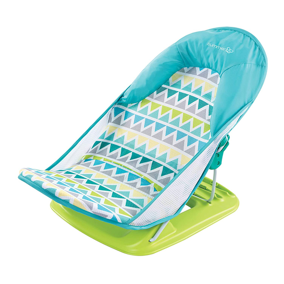 Summer DELUXE BABY BATHER Mode D'emploi