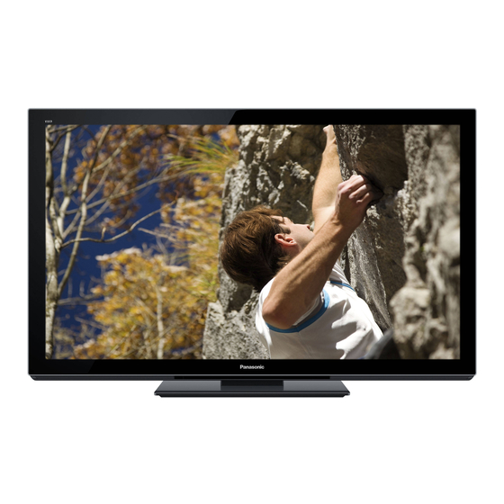 Panasonic VIERA TX-P55VT30E Mode D'emploi