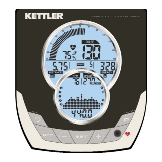 Kettler GOLF P eco SM3616-68 Manuels