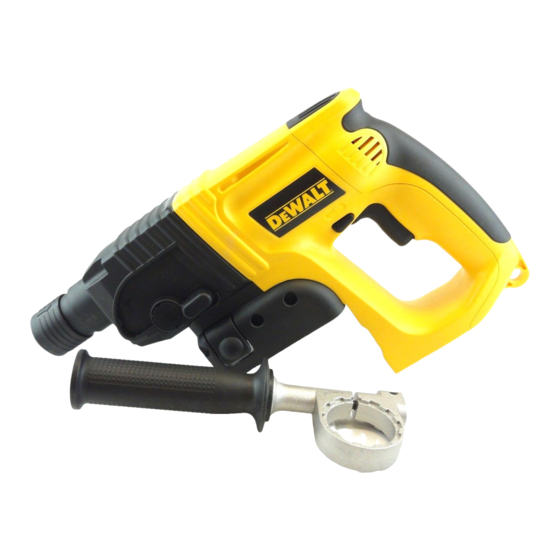 DeWalt DW005 Guide D'utilisation