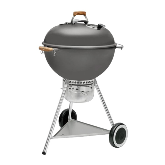 Weber 70TH ANNIVERSARY EDITION KETTLE Mode D'emploi