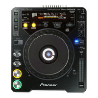 Pioneer CDJ-1000MK2 Mode D'emploi