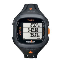 Timex IRONMAN GPS Run Trainer 2.0 Manuel D'utilisation