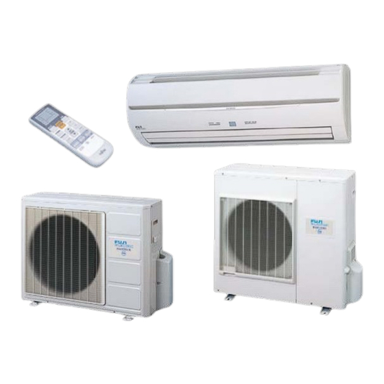 sauter Fuji electric Bi-split DC Inverter Panachables ROM 24 LA2 Notice D'installation