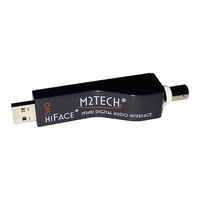 M2TECH HIFACE TWO Manuel D'utilisation