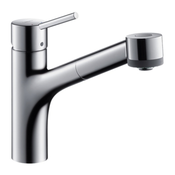 Hansgrohe Talis M52 170 2jet 32841000 Mode D'emploi / Instructions De Montage