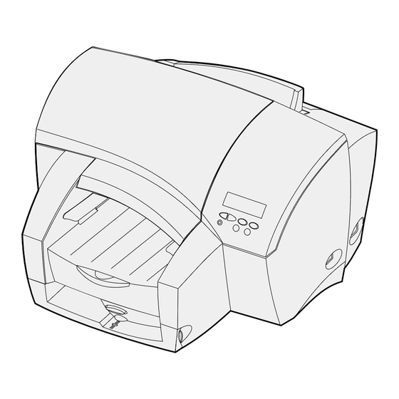 Lexmark J110 Guide D'installation