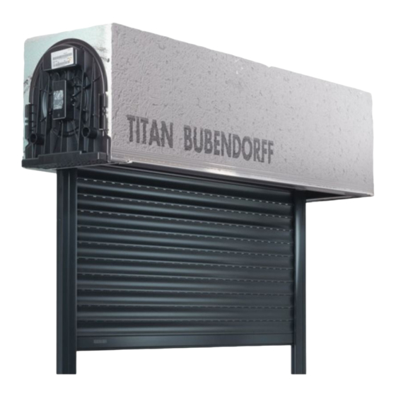 Bubendorff TRADI TITAN INTEGRE iD+ Notice Originale