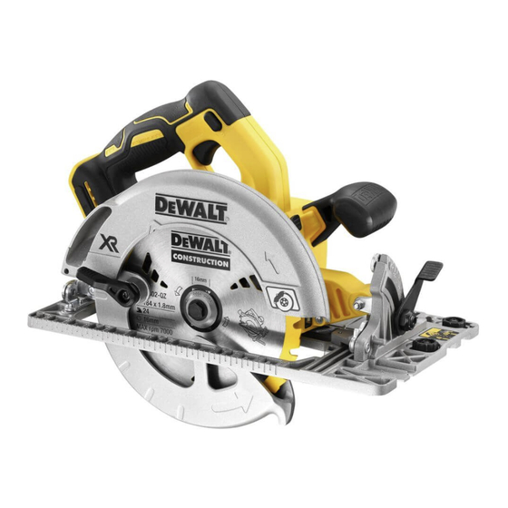 DeWalt DCS572 Traduction De La Notice D'instructions Originale