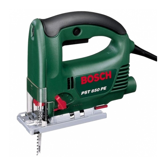 Bosch PST 650 PE Instructions D'emploi