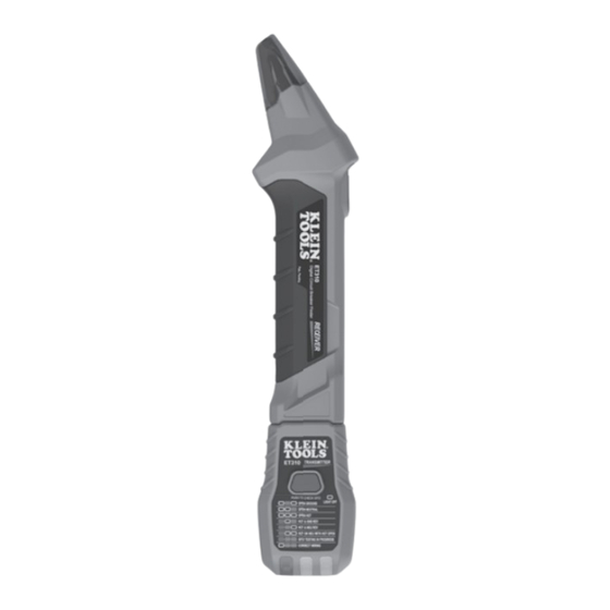 Klein Tools ET310KIT Manuel D'instructions