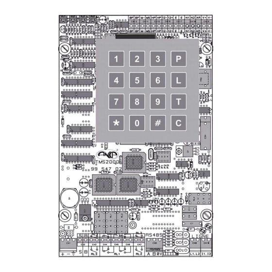 ANEP TMS2000-E Mode D'emploi