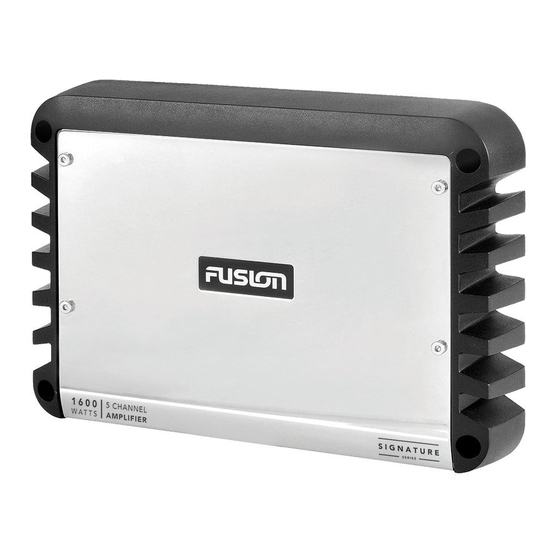 Fusion MS-DA51600 Manuel D'utilisation Et D'installation