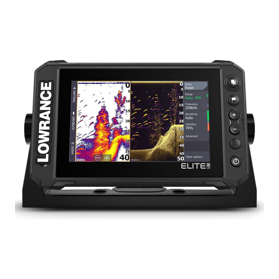 Lowrance ELITE FS 7 Guide Rapide