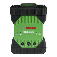 Bosch CDR 900 Manuel De L'utilisateur