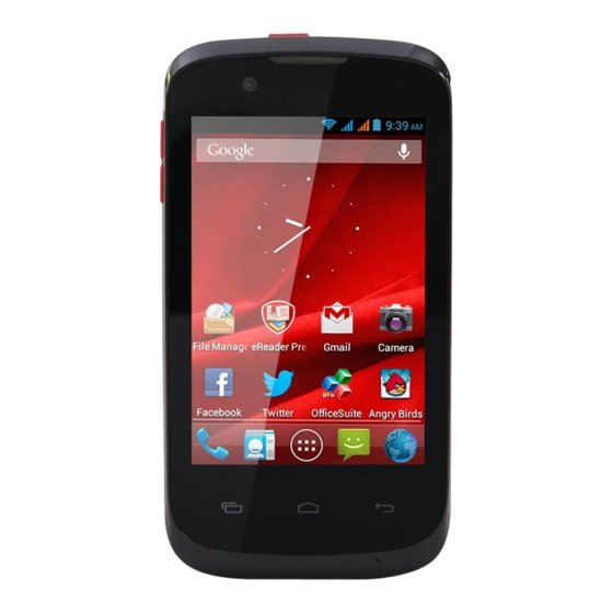 Prestigio MultiPhone PAP3540 DUO Guide De Démarrage Rapide