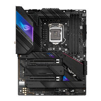 Asus ROG STRIX Z590-E GAMING Mode D'emploi