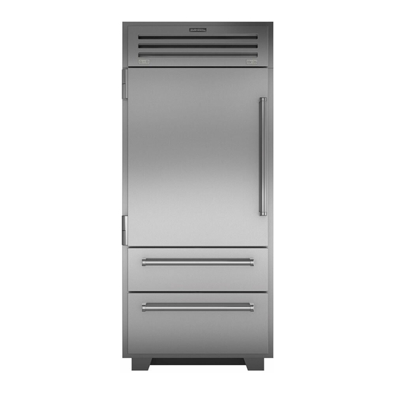 Sub-Zero Icbpro3650 Guide D'utilisation Et D'entretien