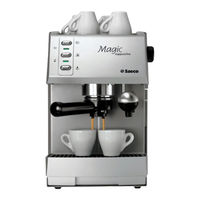 Saeco Magic cappuccino Mode D'emploi