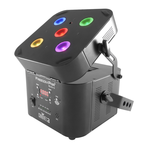 Chauvet Freedom Par Quad-5 Mode D'emploi