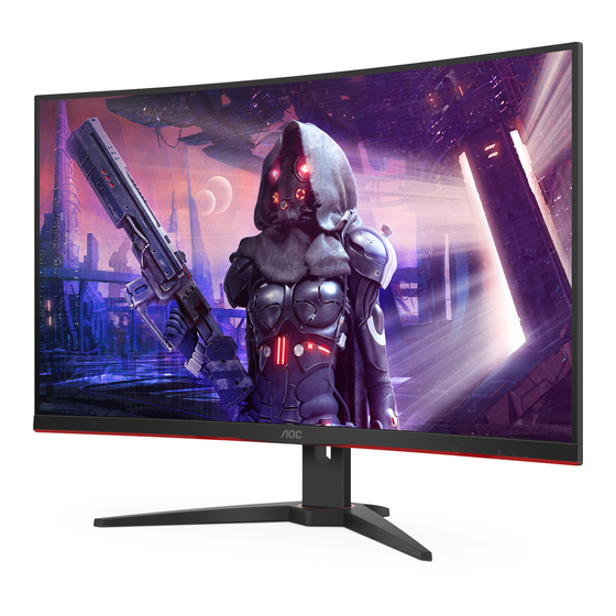 AOC CQ32G2SE Manuel D'utilisation