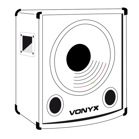 Vonyx TX-Serie Mode D'emploi