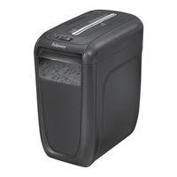 Fellowes Powershred 60Cs Mode D'emploi