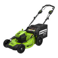 GreenWorks Pro 2508002 Guide D'utilisation