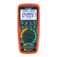 Extech Instruments EX540 Manuel De L'utilisateur